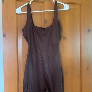 SKIMS Brown Jumpsuit